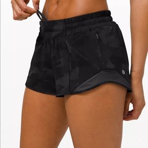 Black Camo Hotty hot shorts
